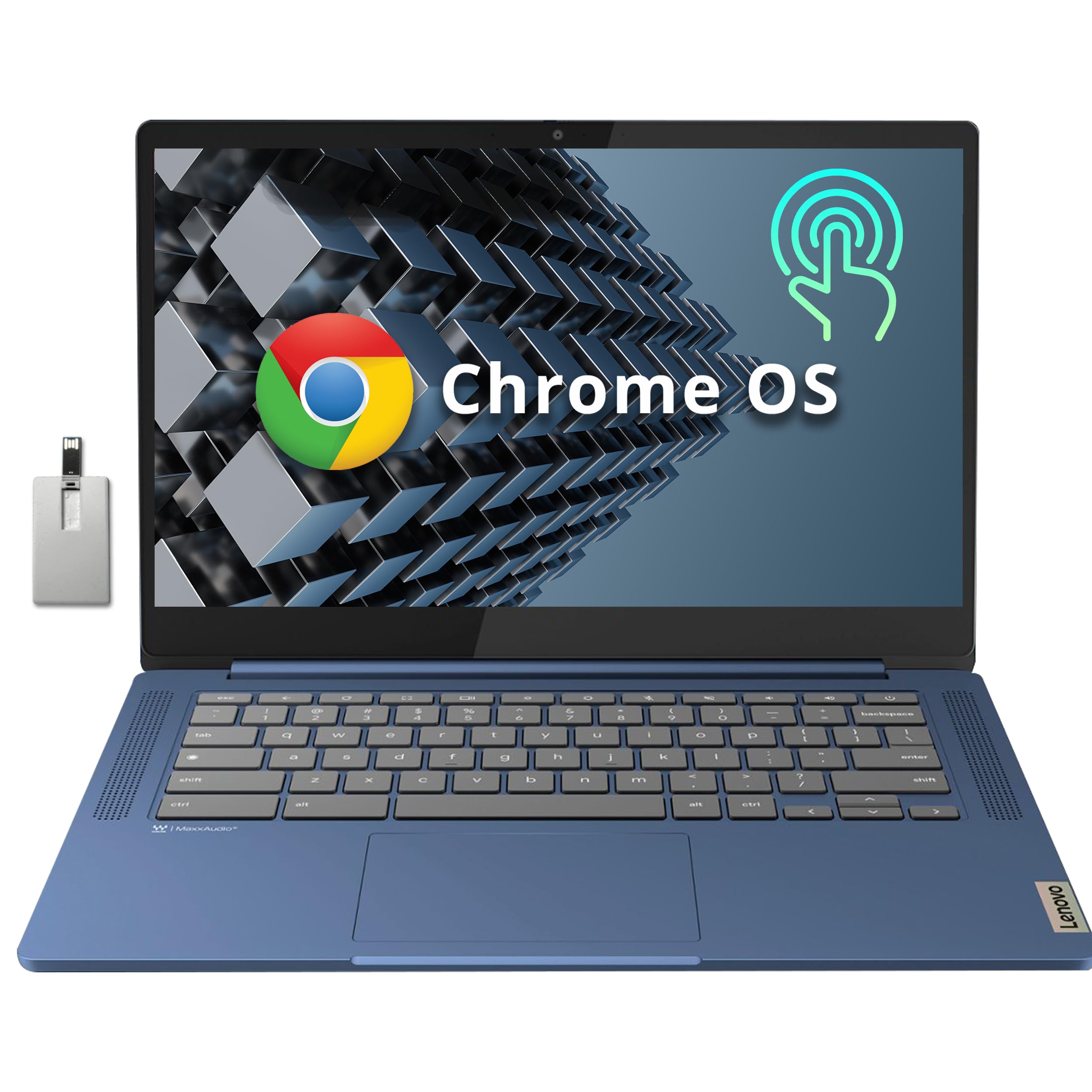 Lenovo IdeaPad Slim 3i Chromebook 14 (MediaTek Kompanio 520, 8GB RAM, 128GB eMMC)