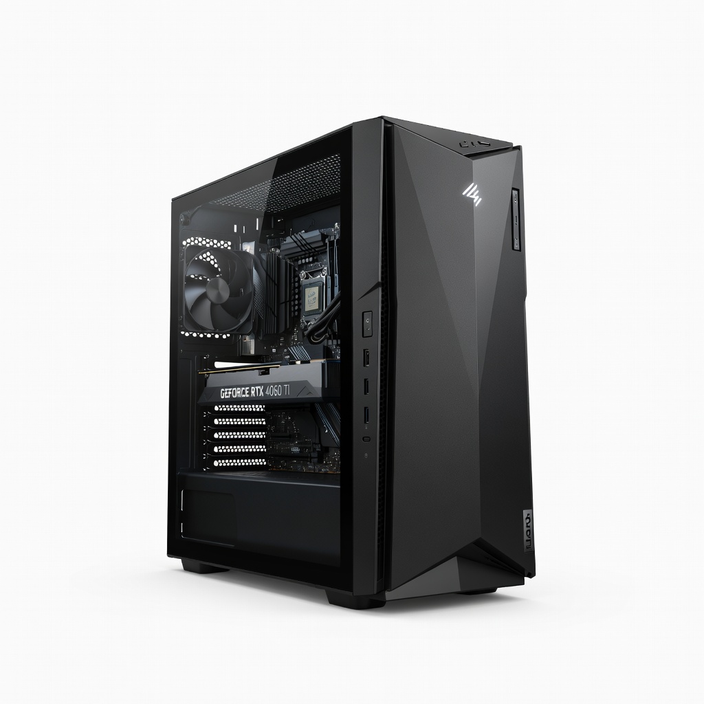 Lenovo Legion Tower 5i Gen 8 Gaming Desktop, Intel Core i5-14400F, RTX 4060 Ti 16GB, 32GB DDR5 RAM, 1TB SSD + 1TB HDD