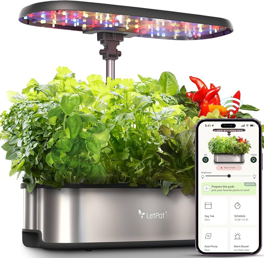 LetPot LPH-6 Hydroponics Growing System - 6 Pods