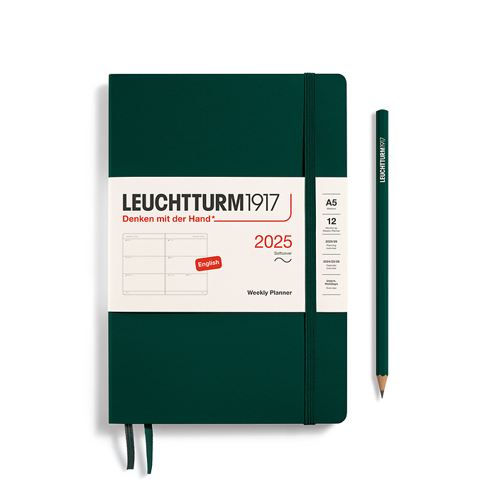 Leuchtturm1917 2025 Medium Weekly Planner
