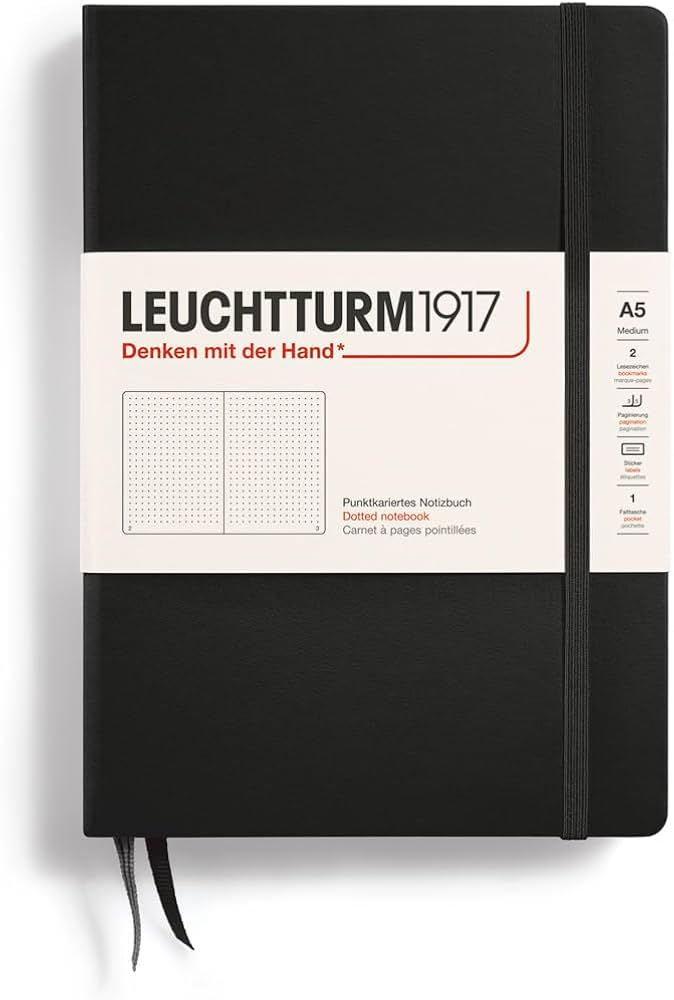 Leuchtturm1917 Medium A5 Dotted Notebook