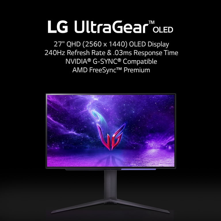 LG 27GR95QE 27-inch 240Hz OLED Gaming Monitor