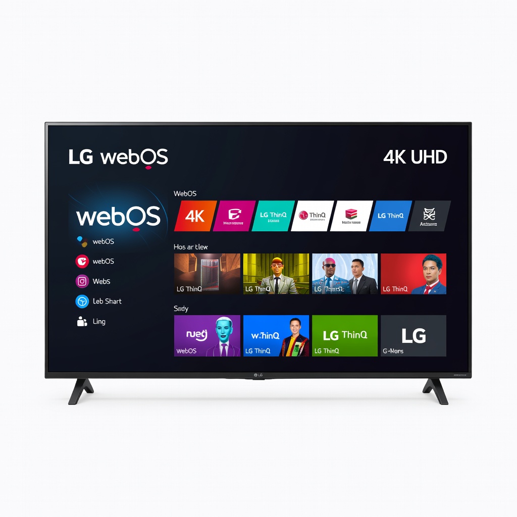 LG 55-inch UT75 Series LED 4K UHD webOS Smart TV (55UT7590PUB, 2026 Model)