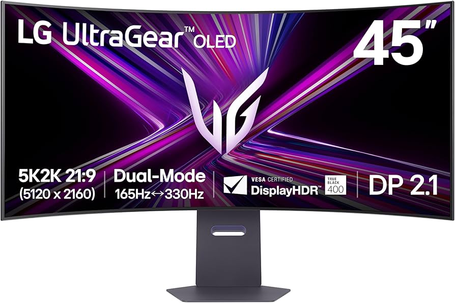 LG UltraGear 45GX950A 45-inch OLED Ultrawide