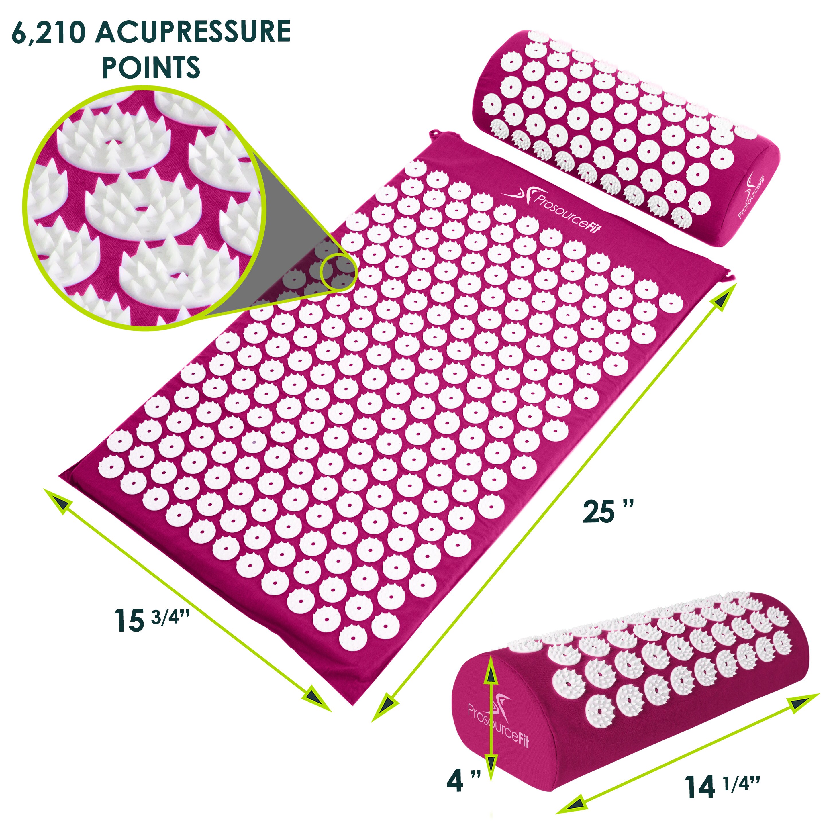 LifePro Acupressure Mat and Pillow Set
