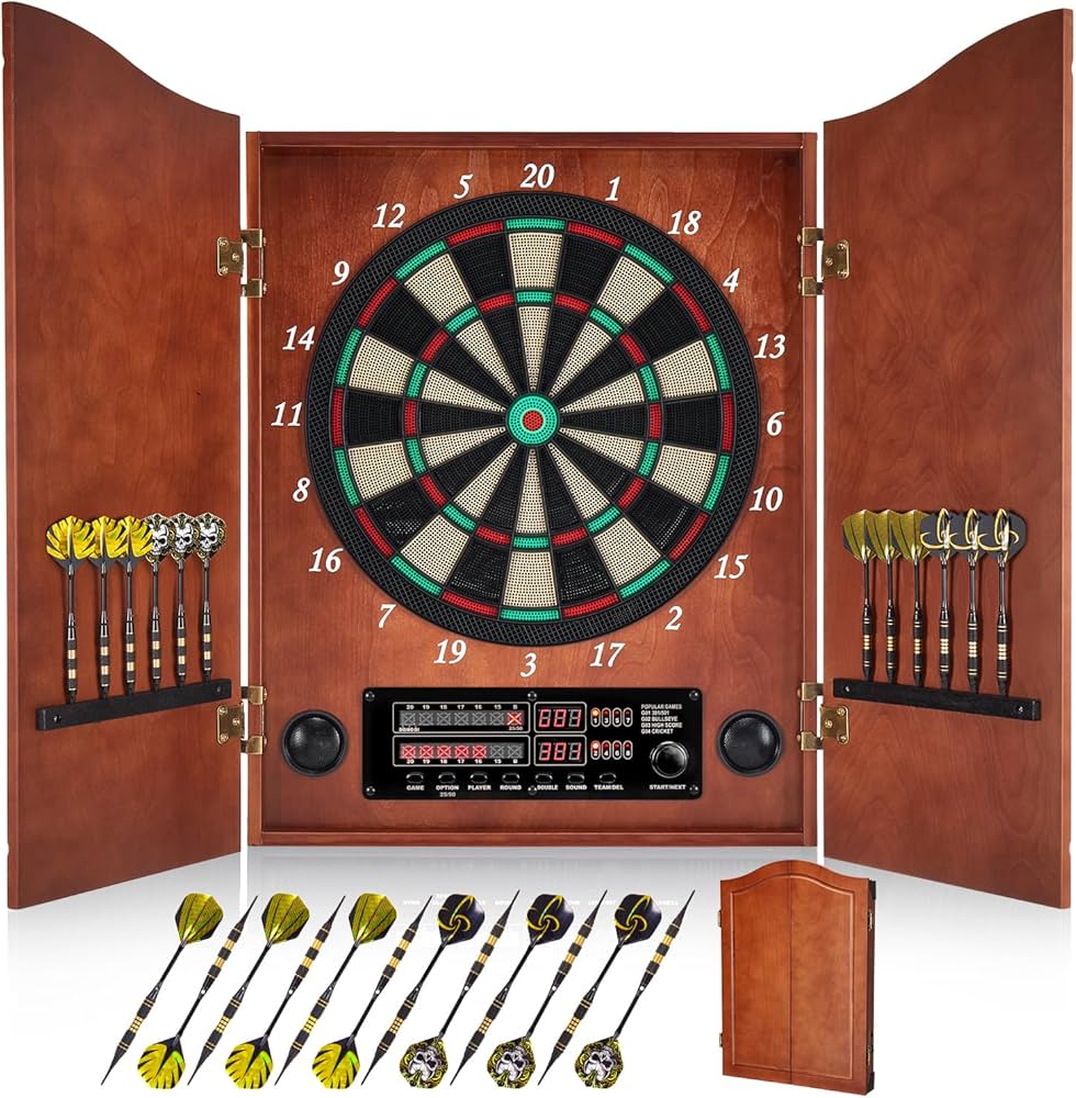 Linkage Electronic Dartboard with 38 Games