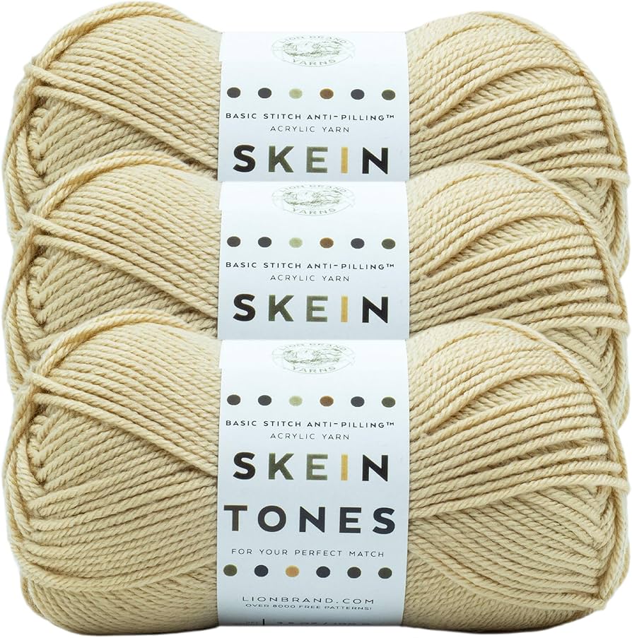 Lion Brand Basic Stitch Anti-Pilling Yarn 3-Pack Set