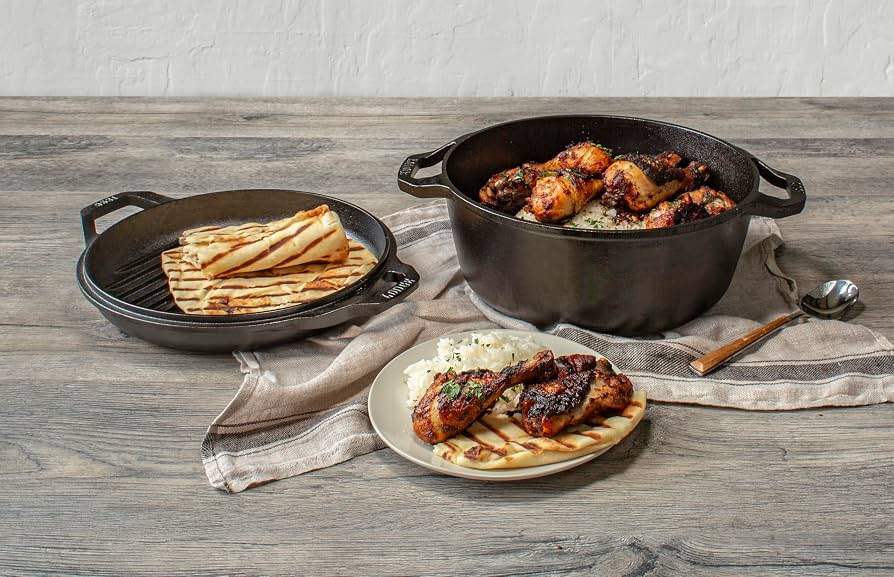 Lodge 6-Quart Double Dutch Oven