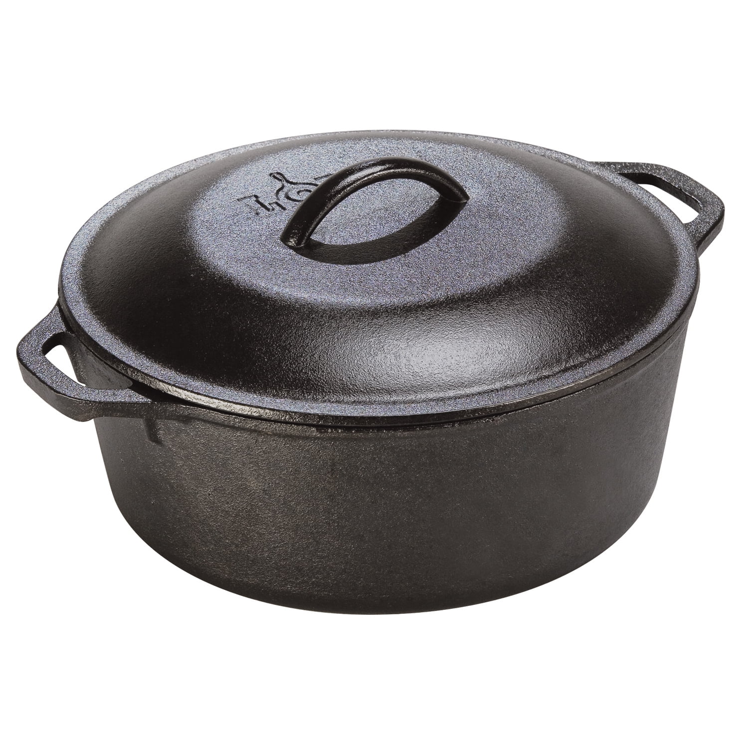 Lodge Pre-Seasoned Cast Iron Dutch Oven (5-Qt)