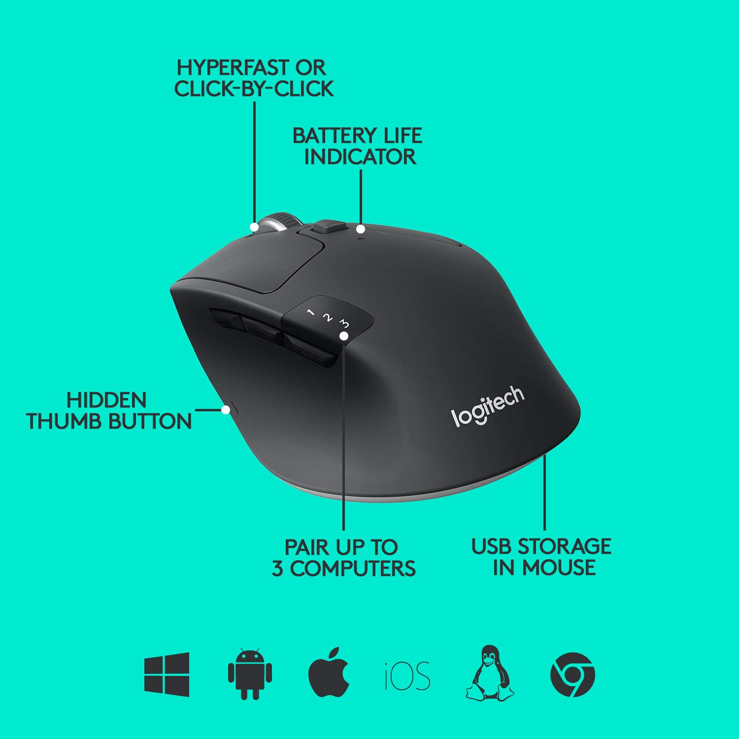 Logitech M720 Triathlon