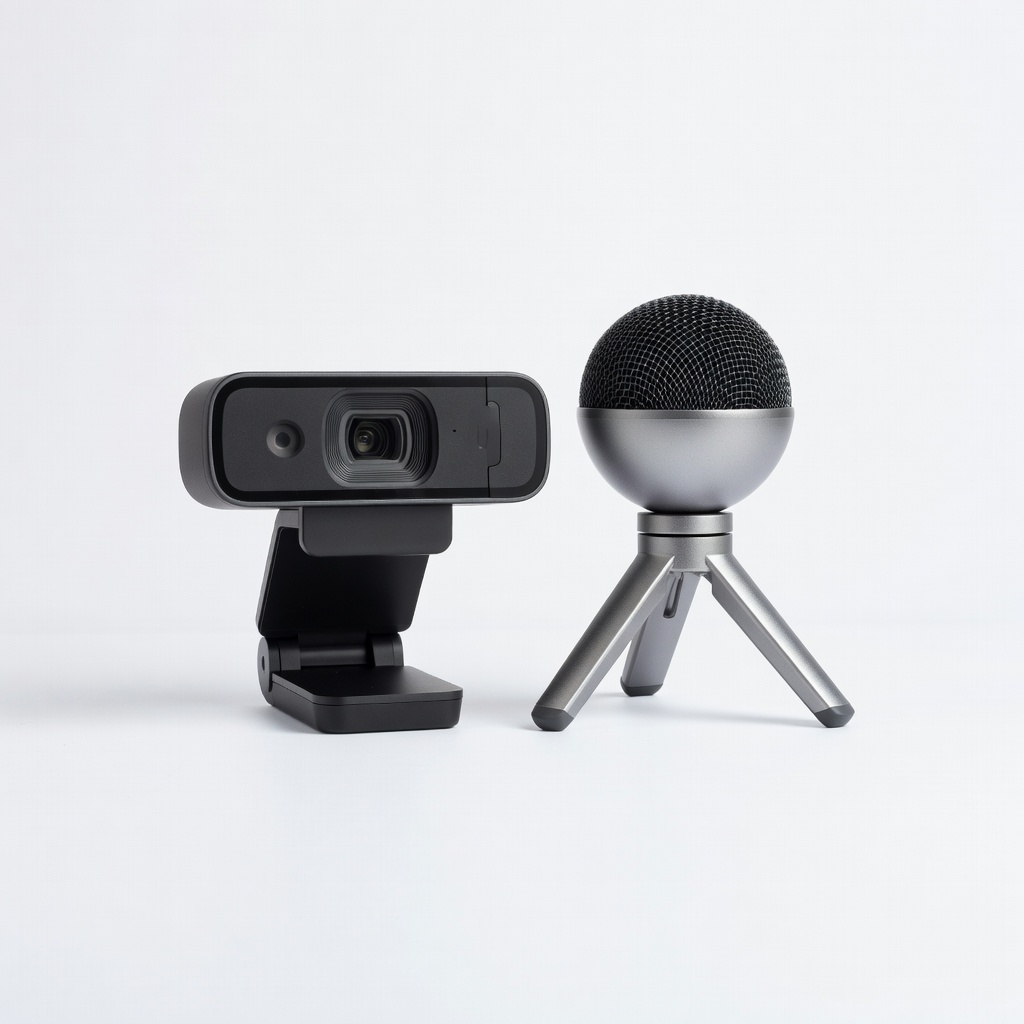 Logitech StreamCam Plus 2026 + Snowball Edge USB Mic Budget Bundle