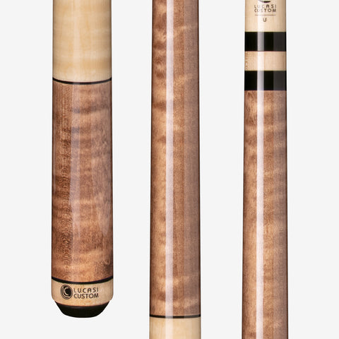 Lucasi LZC Customizable Pool Cue - Maple Shaft