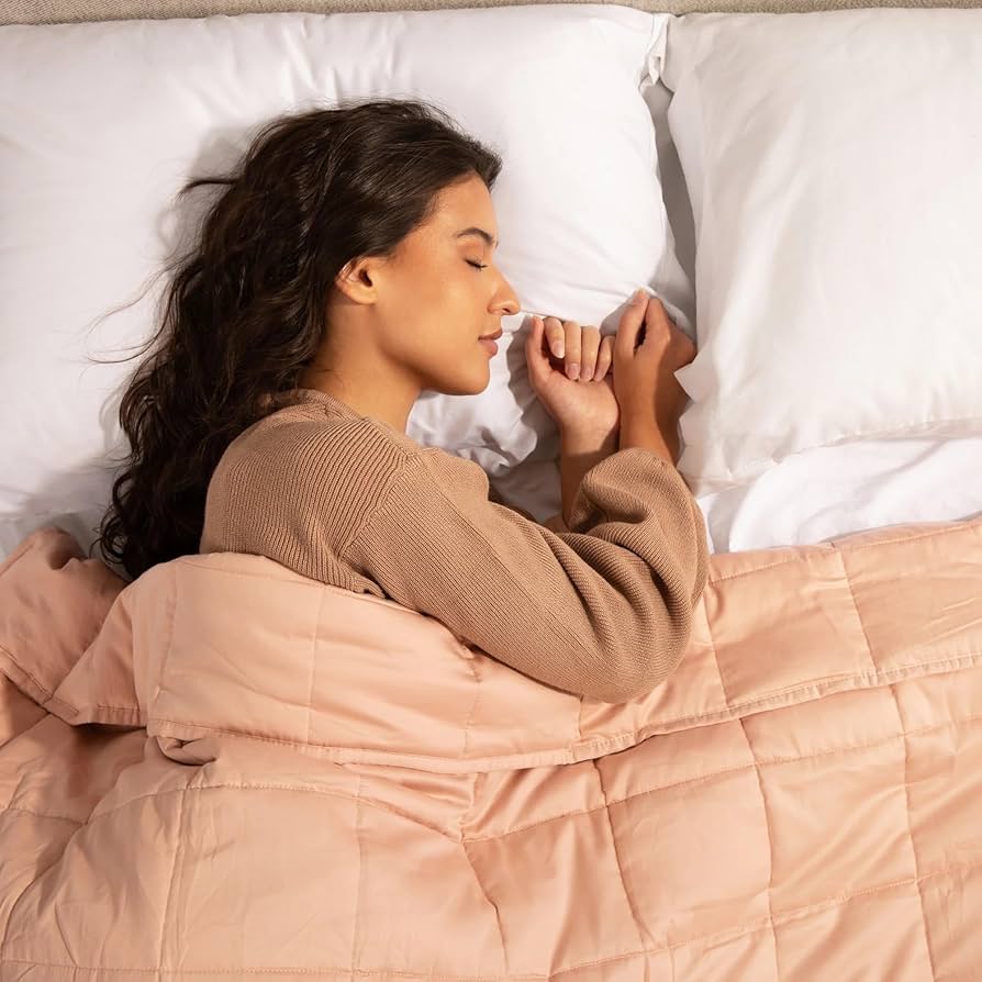 Luna Weighted Blanket 15 lbs Cooling Bamboo