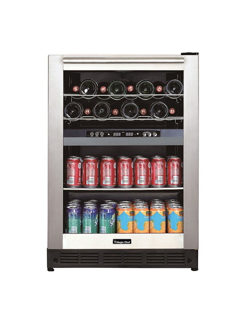Magic Chef 12-Bottle Dual Zone Wine Cooler