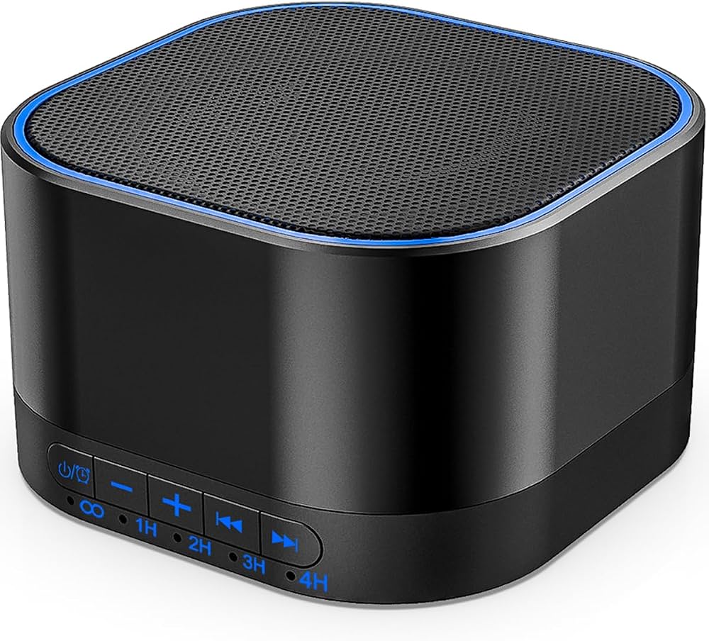 Magicteam White Noise Machine with 20 Non-Looping Soothing Sounds