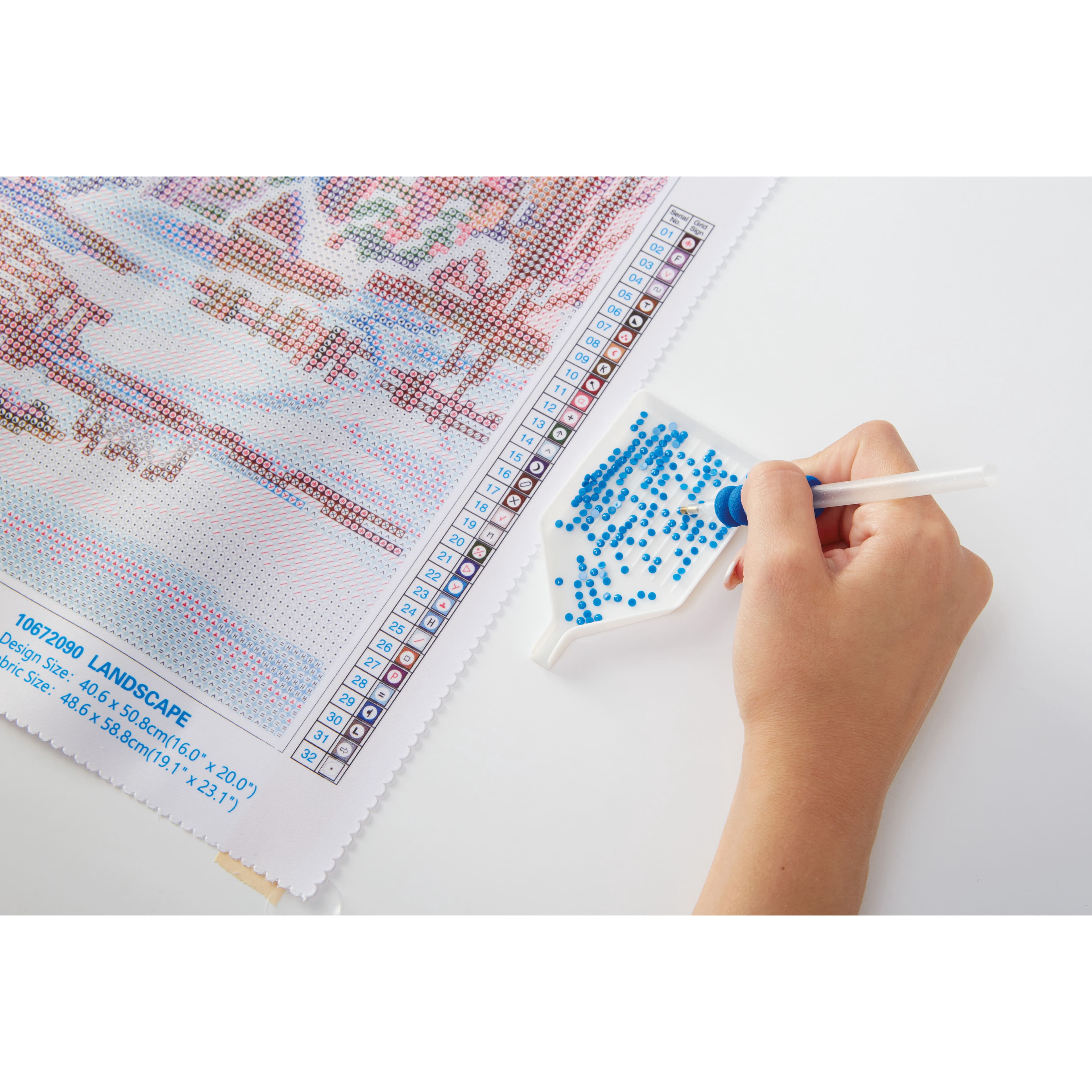 Make Market Square Drill Diamond Painting Kit - Enchanted Forest (16x20 inch)
