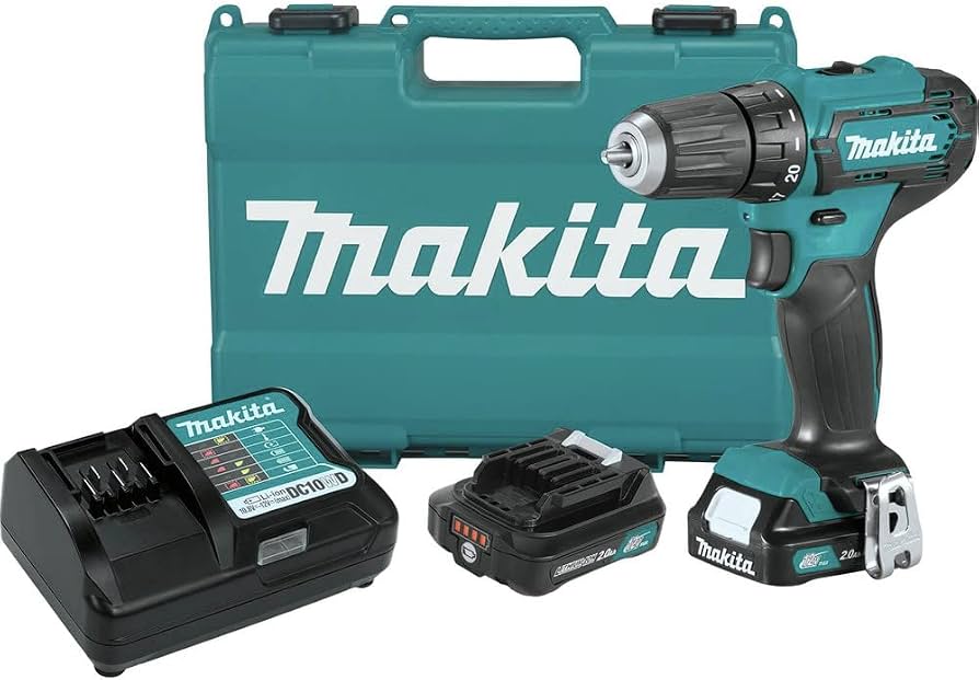 Makita FD09R1 12V max CXT Lithium-Ion 3/8" Driver-Drill Kit