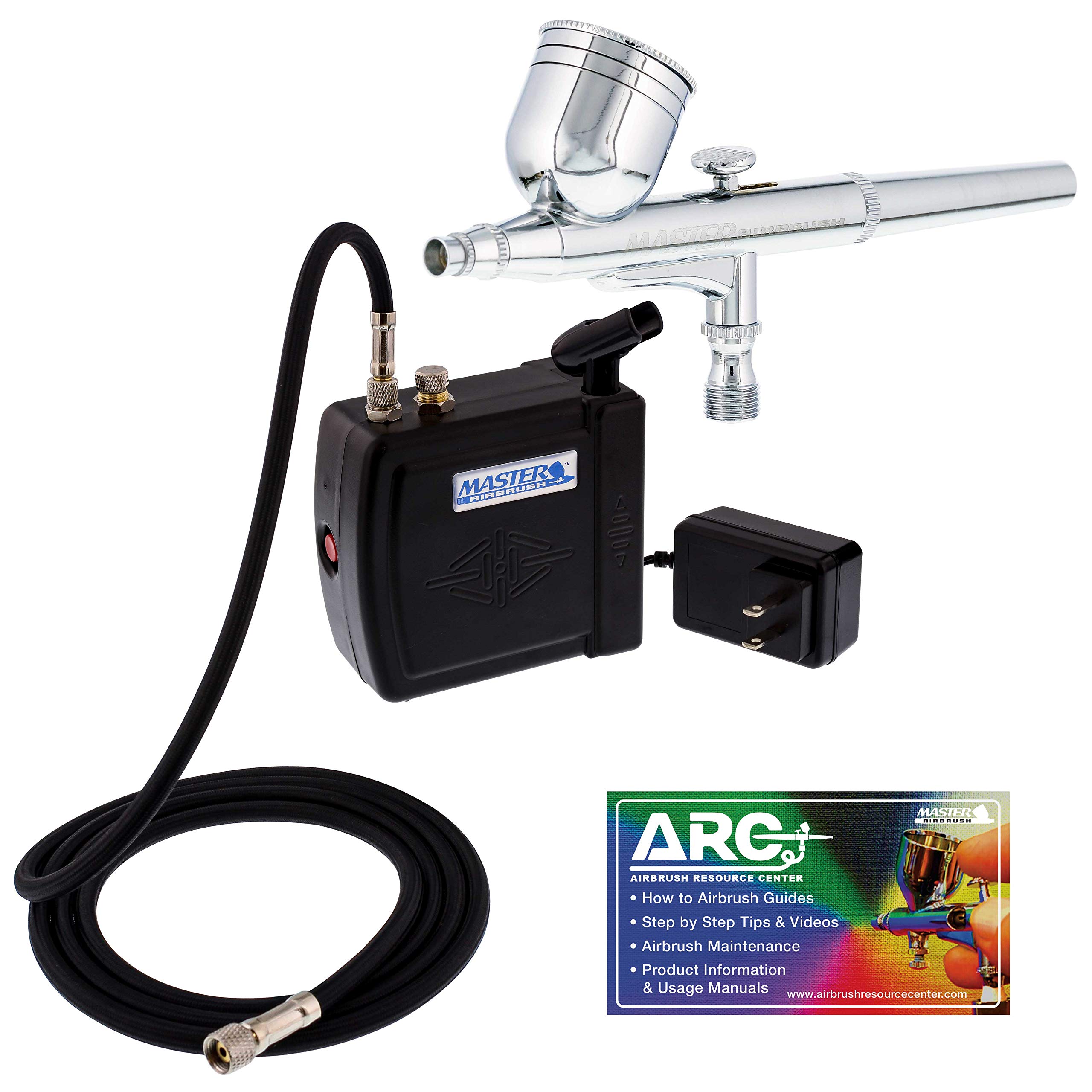 Master Airbrush Dual-Action Airbrush Kit