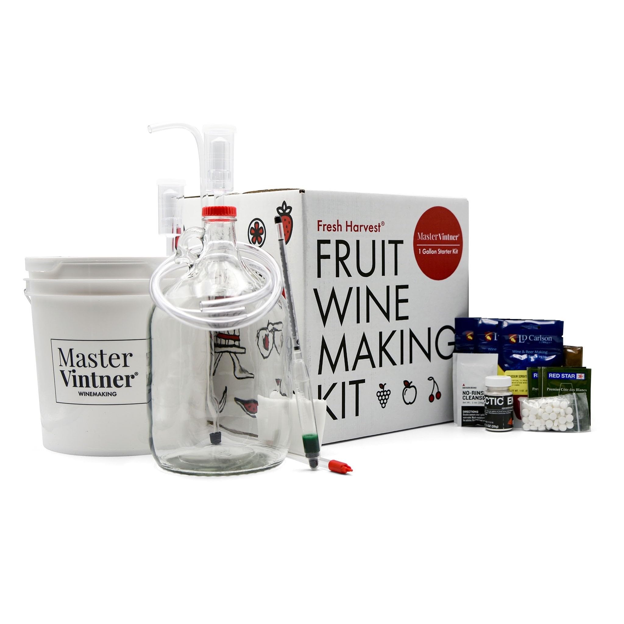 Master Vintner Premium Wine Making Equipment Kit