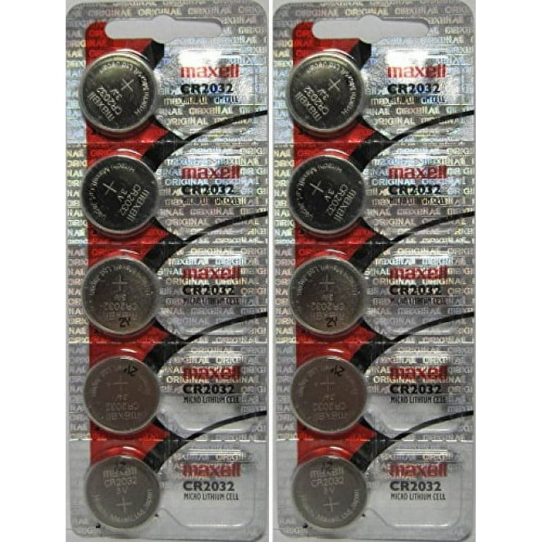 Maxell CR2032 Lithium (10 Pack)