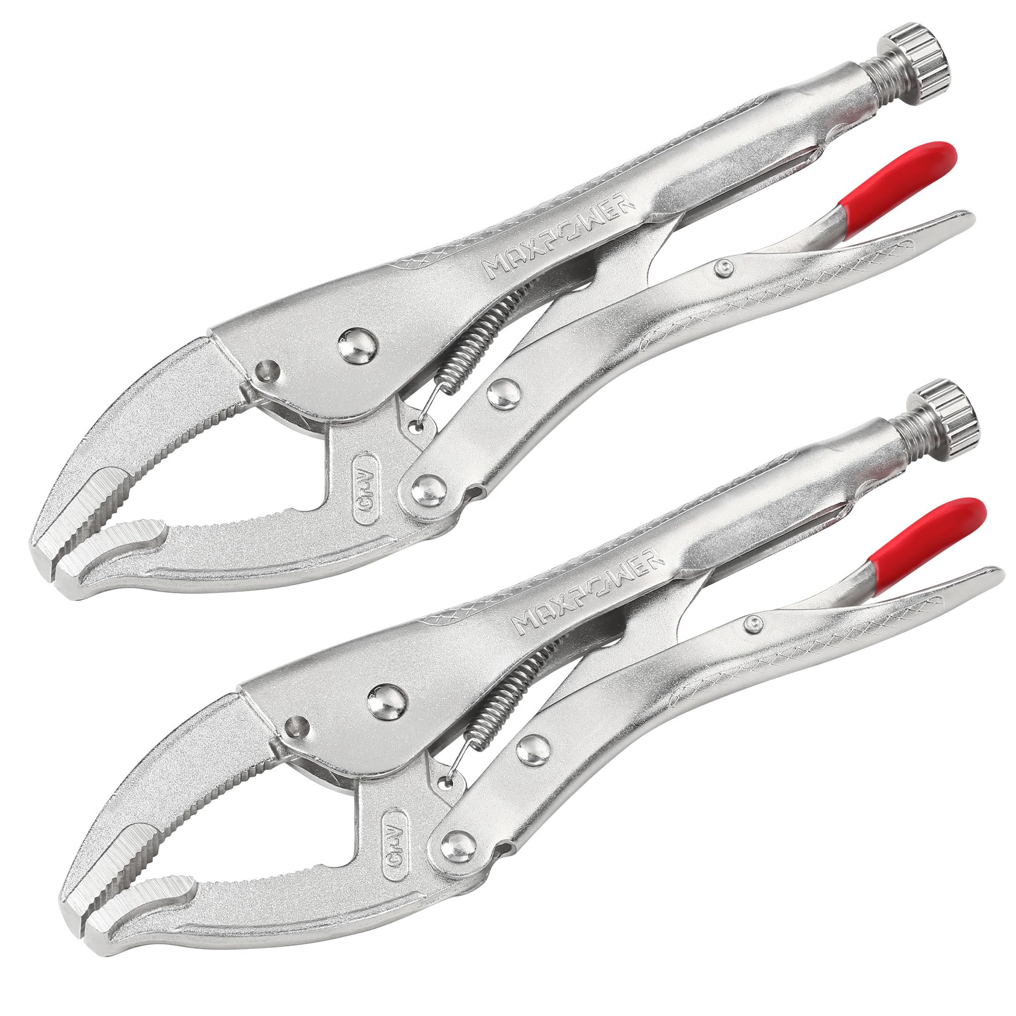 MAXPOWER Locking Carabiner Clips, 10 Pack