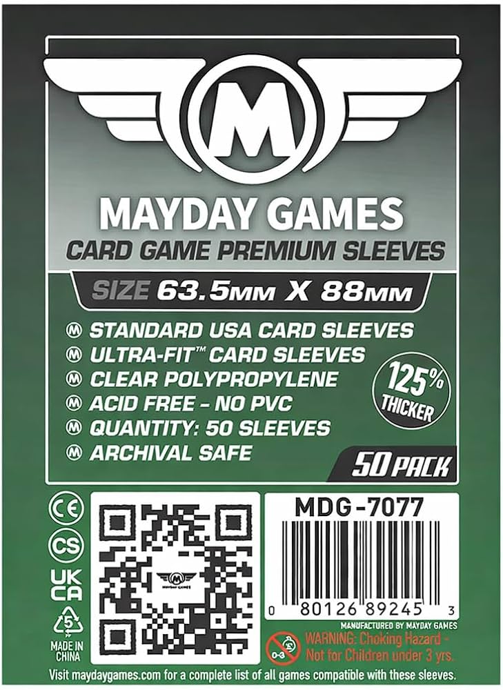 Mayday Premium Card Sleeves (63.5x88mm)
