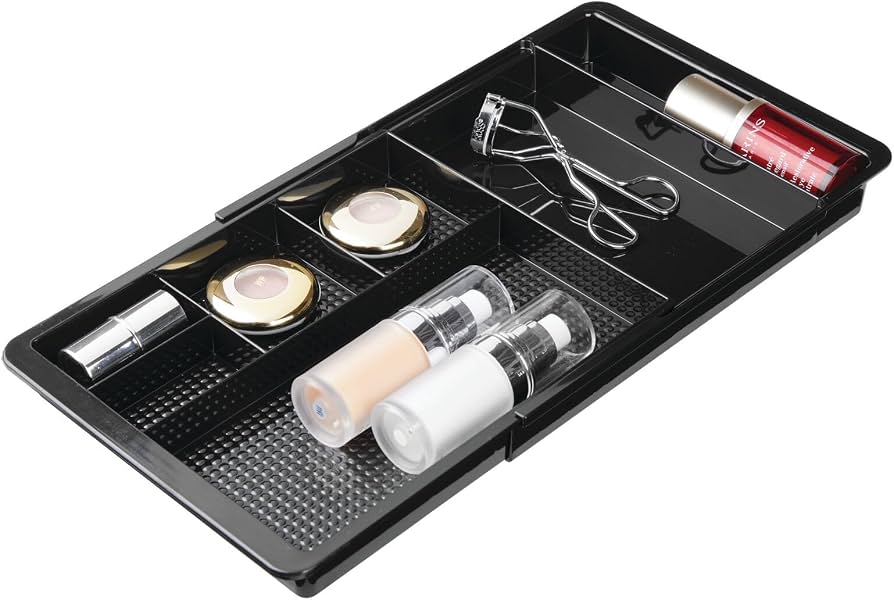 mDesign Plastic Drawer Organizer Trays