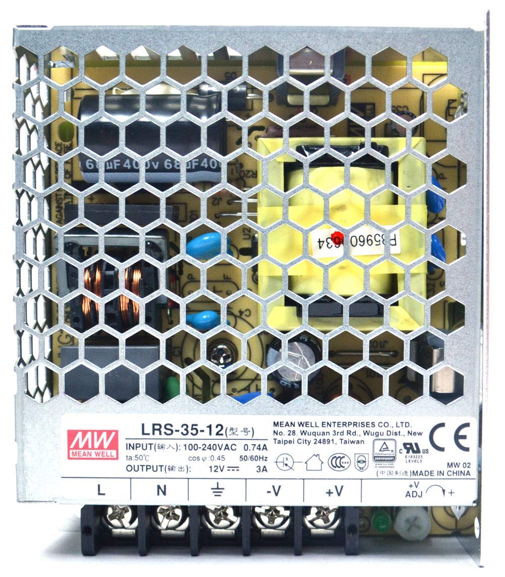 Mean Well LRS-35-12 12V 3A Power Supply