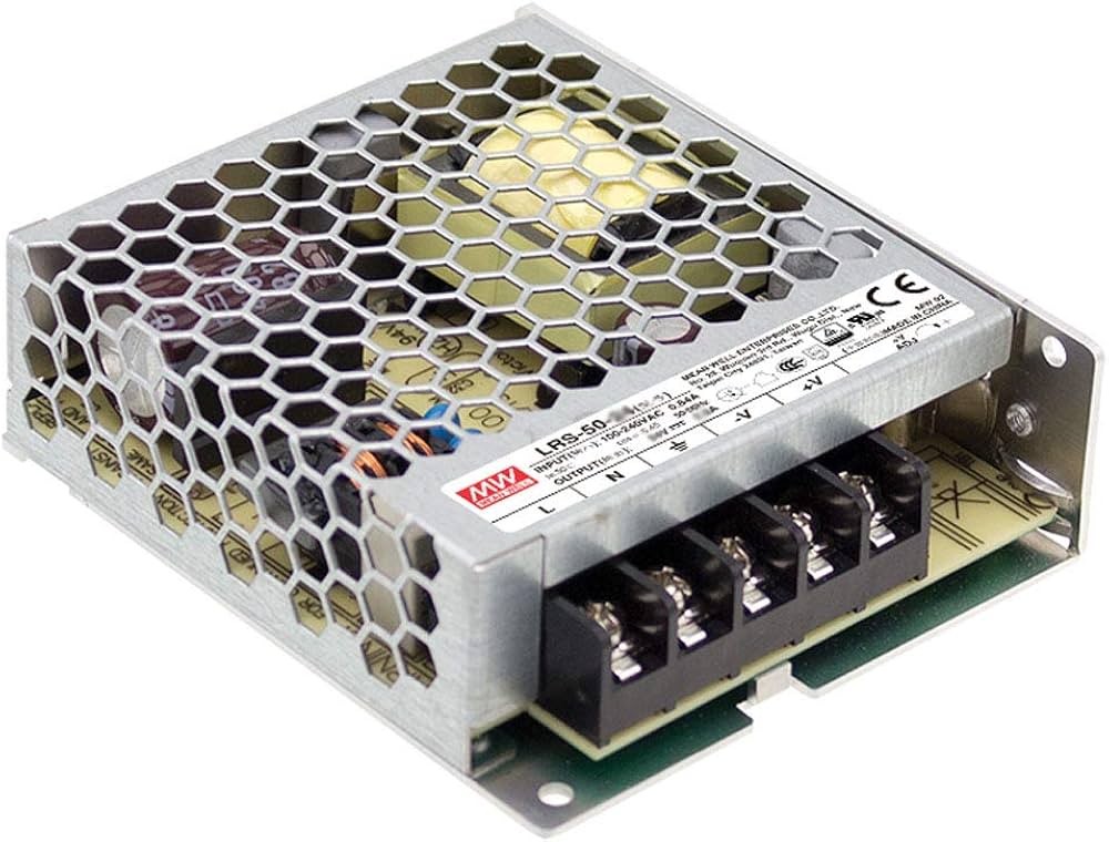 Mean Well LRS-50-5 5V 10A Power Supply