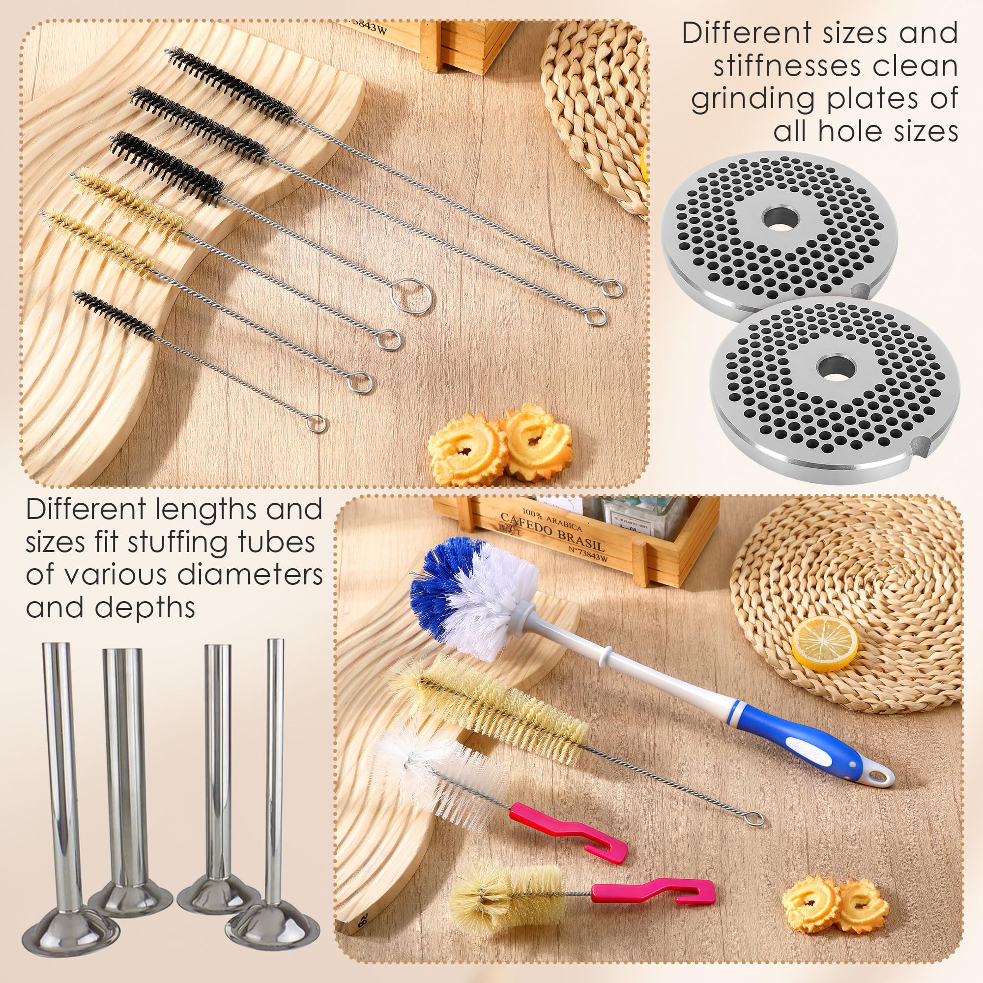 Meat Grinder Cleaning Brush