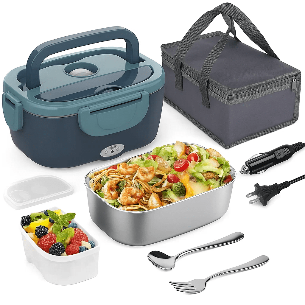 MegaChef 2-in-1 Electric Lunch Box