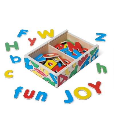 Melissa & Doug Magnetic Wooden Alphabet