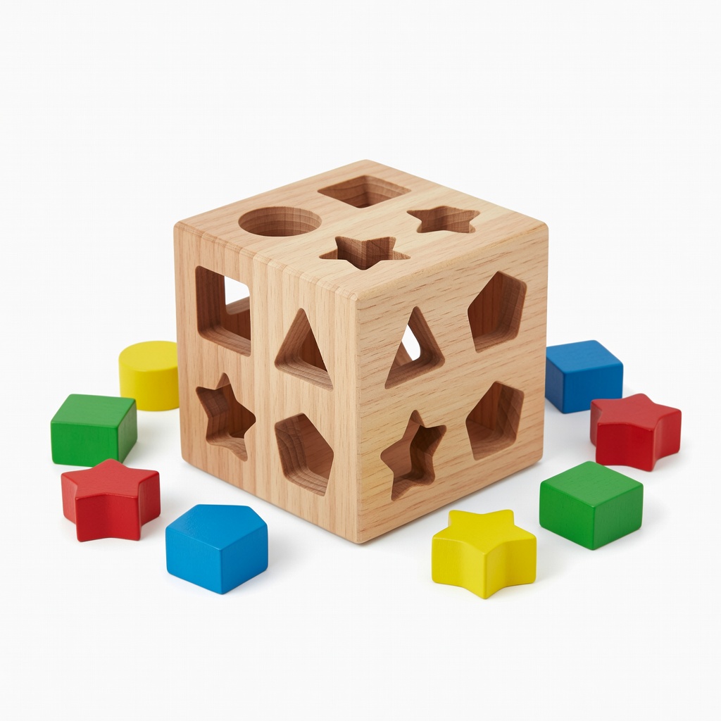 Melissa & Doug Shape Sorting Cube