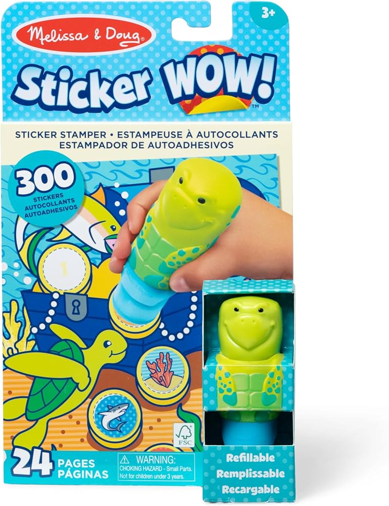 Melissa & Doug Sticker Wow! Re-Stickable Sticker Book