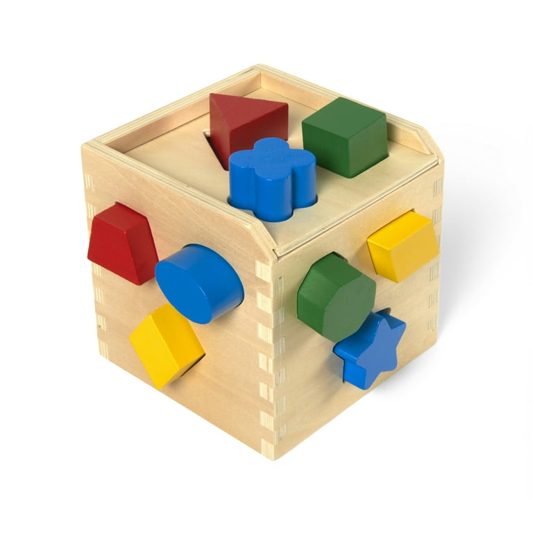 Melissa & Doug Wooden Shape Sorter