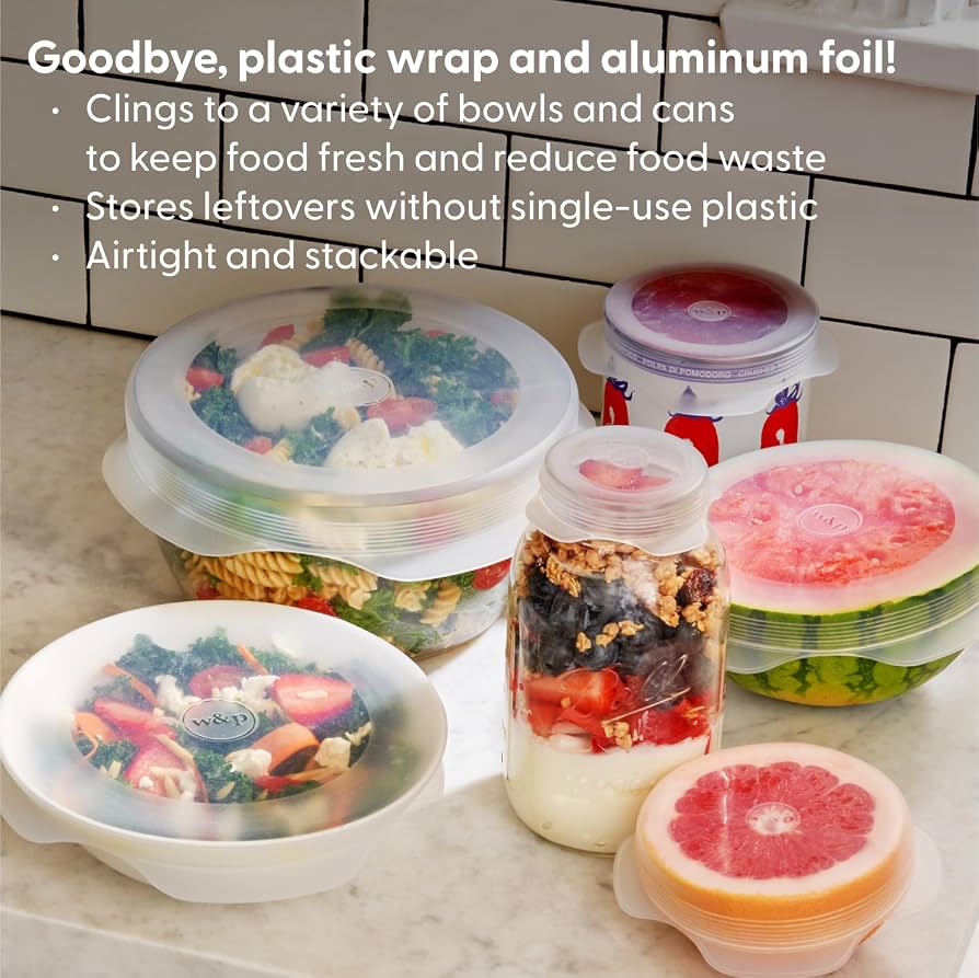 Messie Wipes Reusable Silicone Lids (6-Pack)