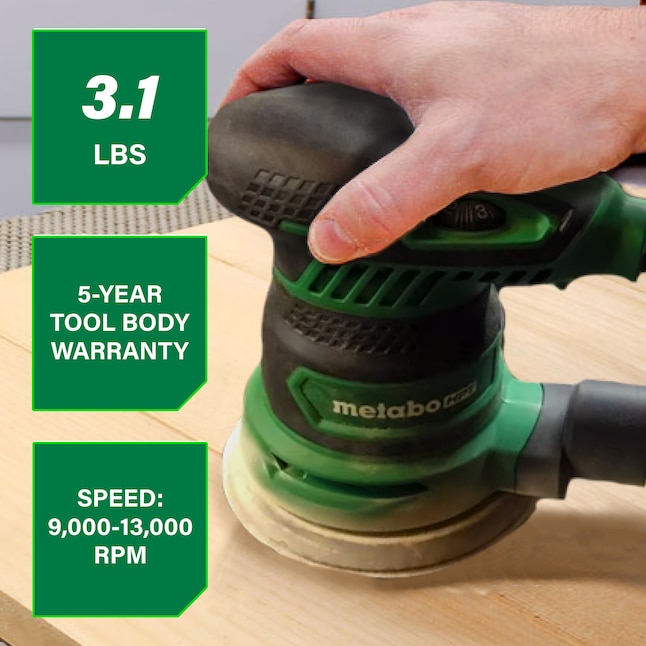 Metabo HPT SV12SG Random Orbit Sander