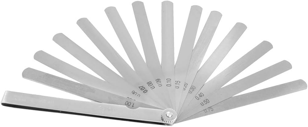 Metric Feeler Gauge Set