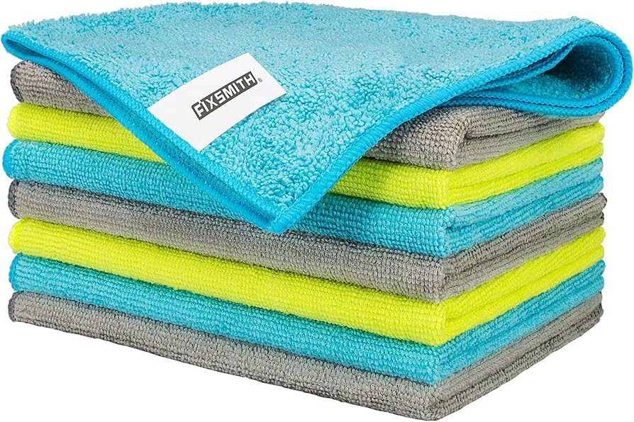 Microfiber Cleaning Cloth Set (lint-free)