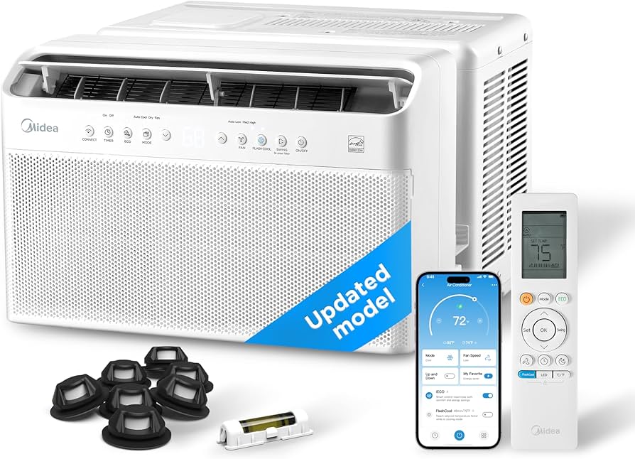 Midea U-Shaped Inverter Window Air Conditioner