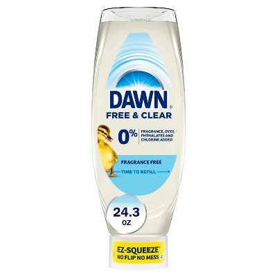 Mild Dish Soap (Dawn or Similar)