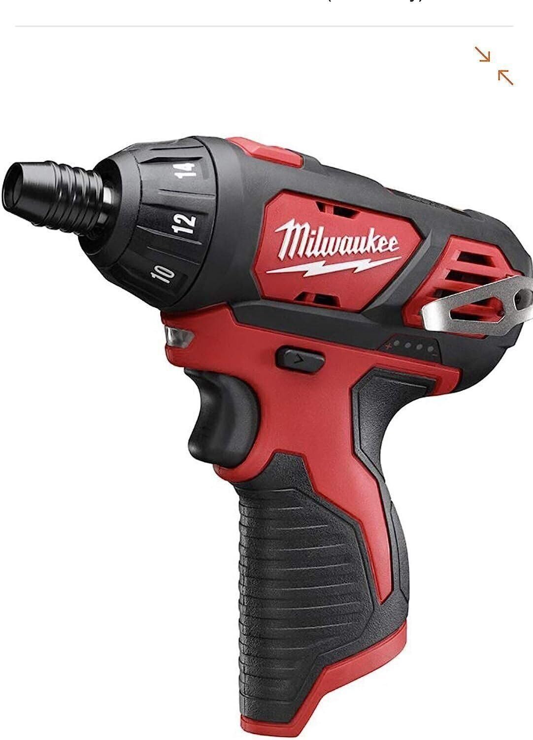 Milwaukee M12 3/8" 12V Cordless Drill/Driver (2401-20)