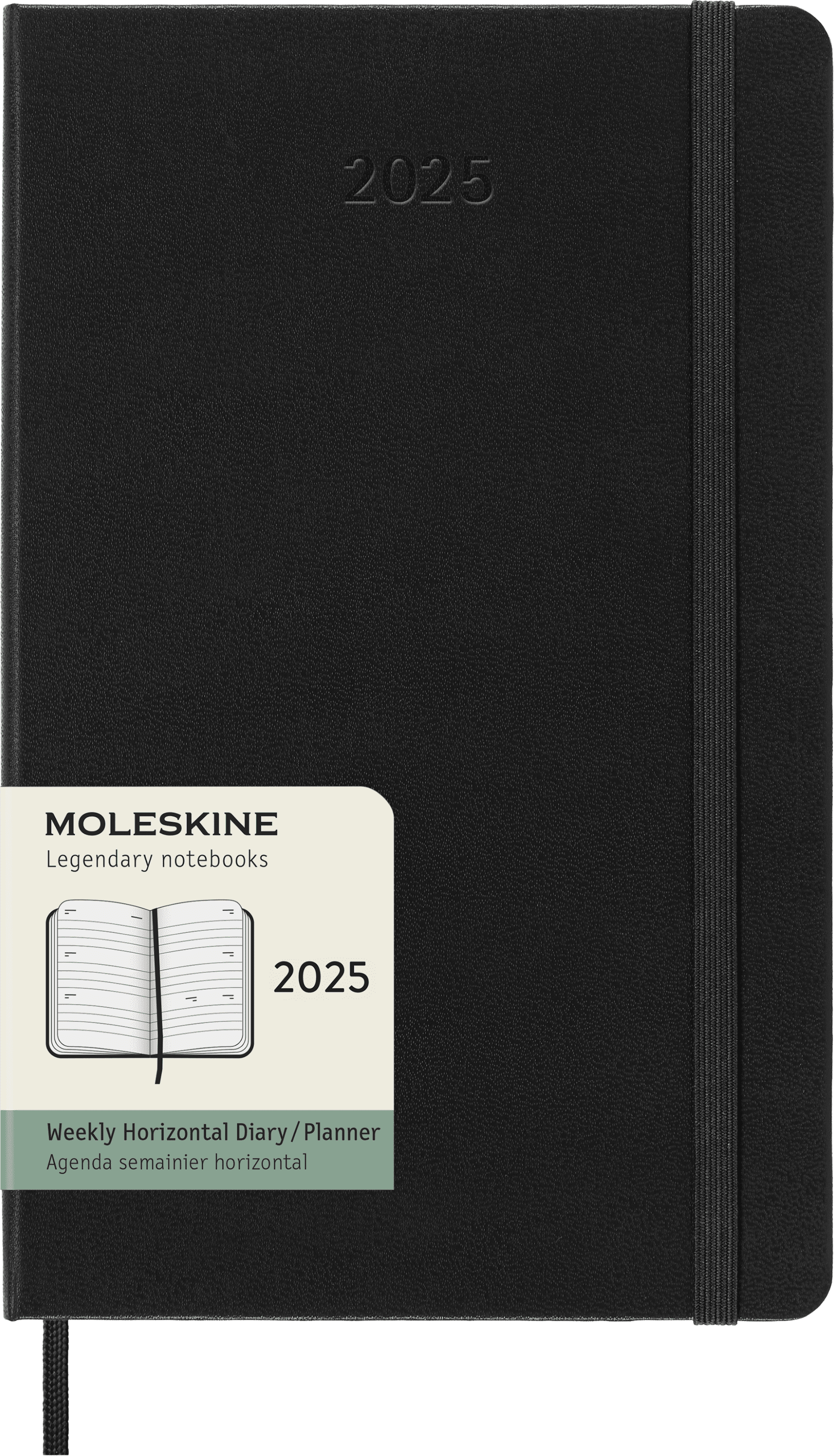 Moleskine Weekly Planner + Personal Organizer 2025 Large