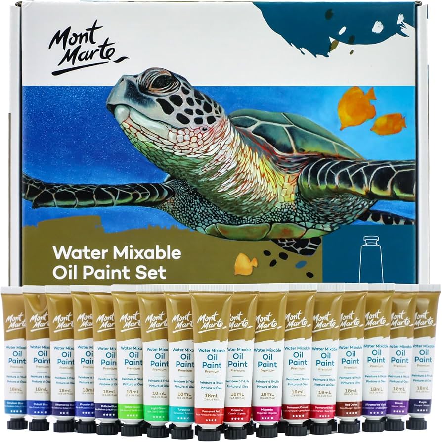 Mont Marte Premium Oil Paint Set 36 Colors