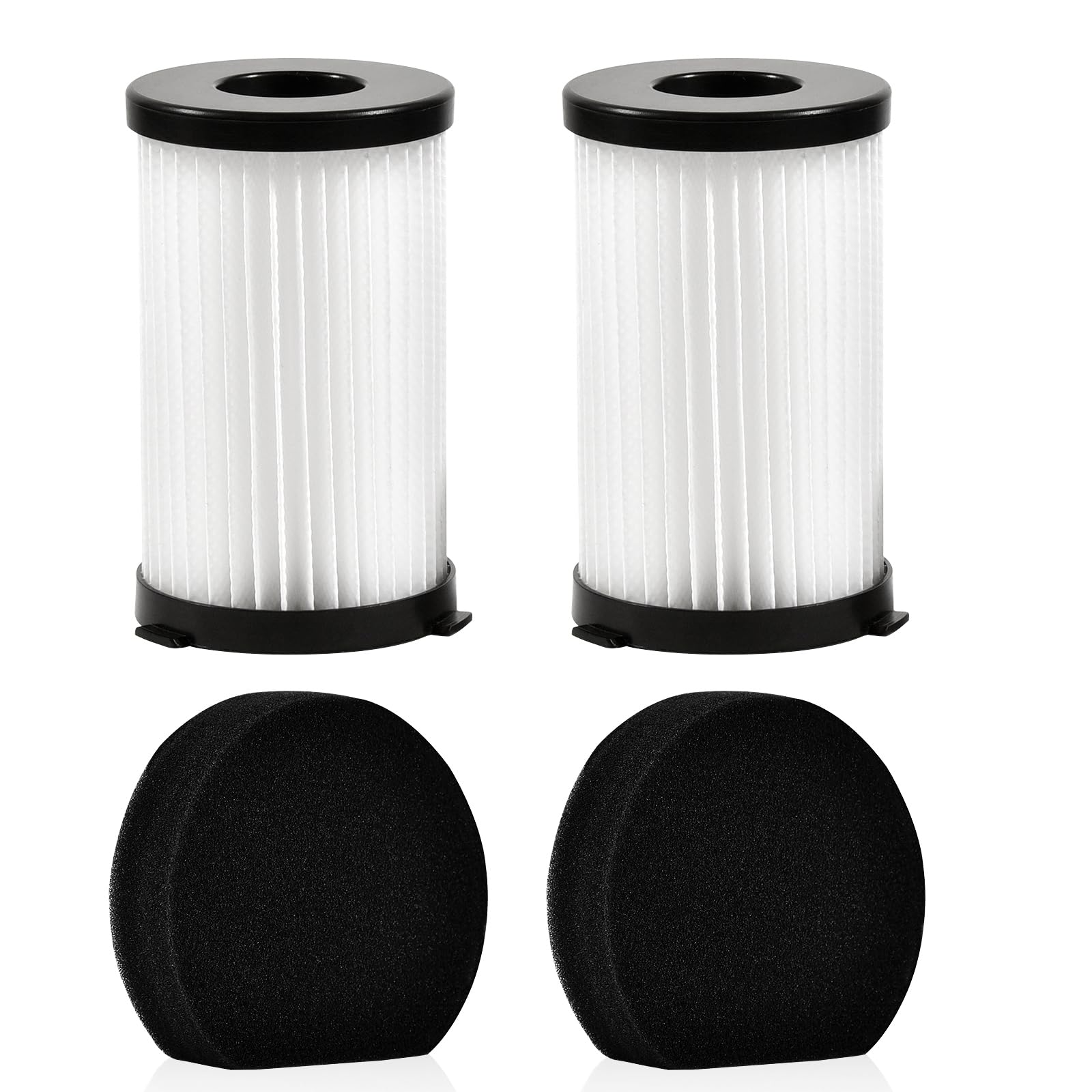 Moosoo Replacement HEPA Filters (2-Pack)