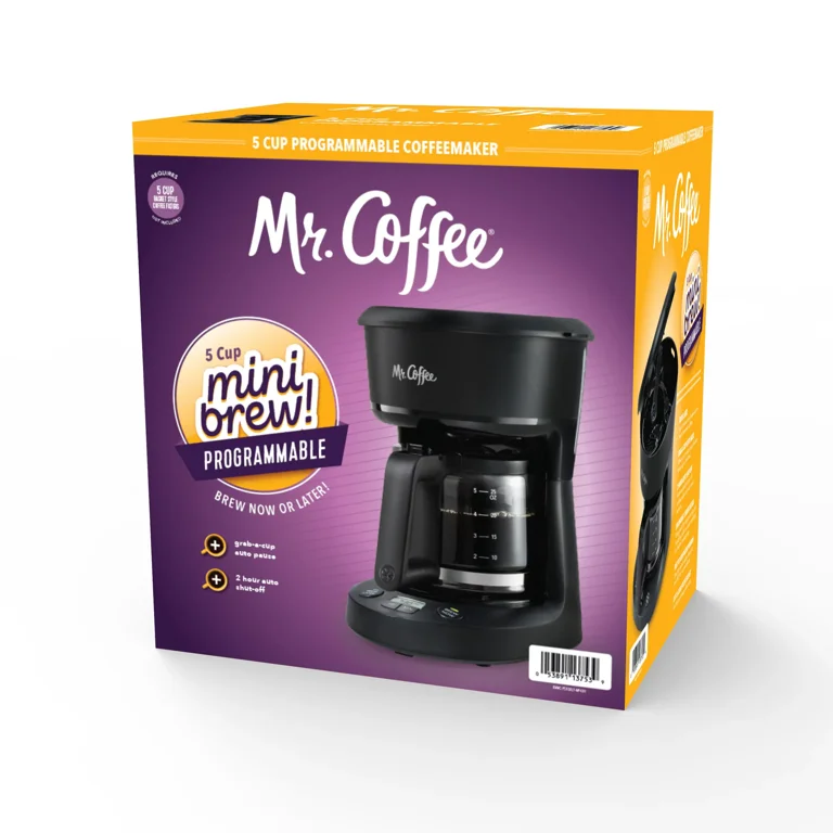Mr. Coffee 5-Cup Mini Brew Coffee Maker (SCC-005)