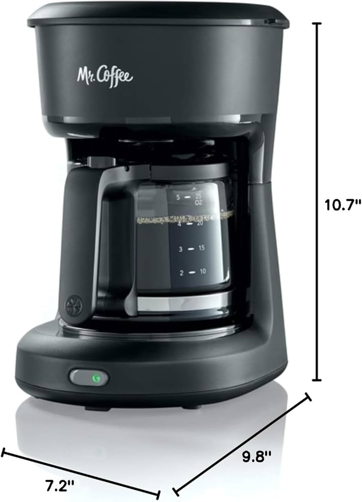 Mr. Coffee 5-Cup Mini Brew Switch Coffee Maker