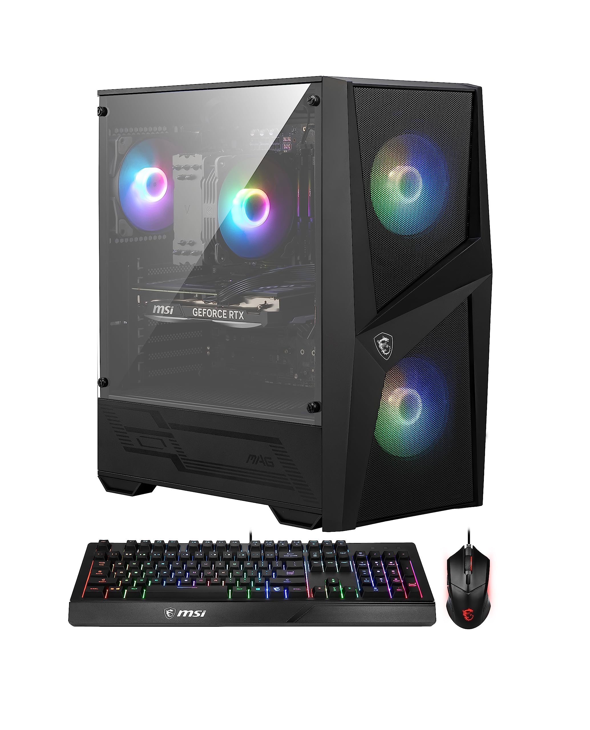 MSI Codex R Gaming Desktop (Intel Core i5-15500F, RTX 5060 Ti 8GB, 32GB DDR5, 1TB SSD)