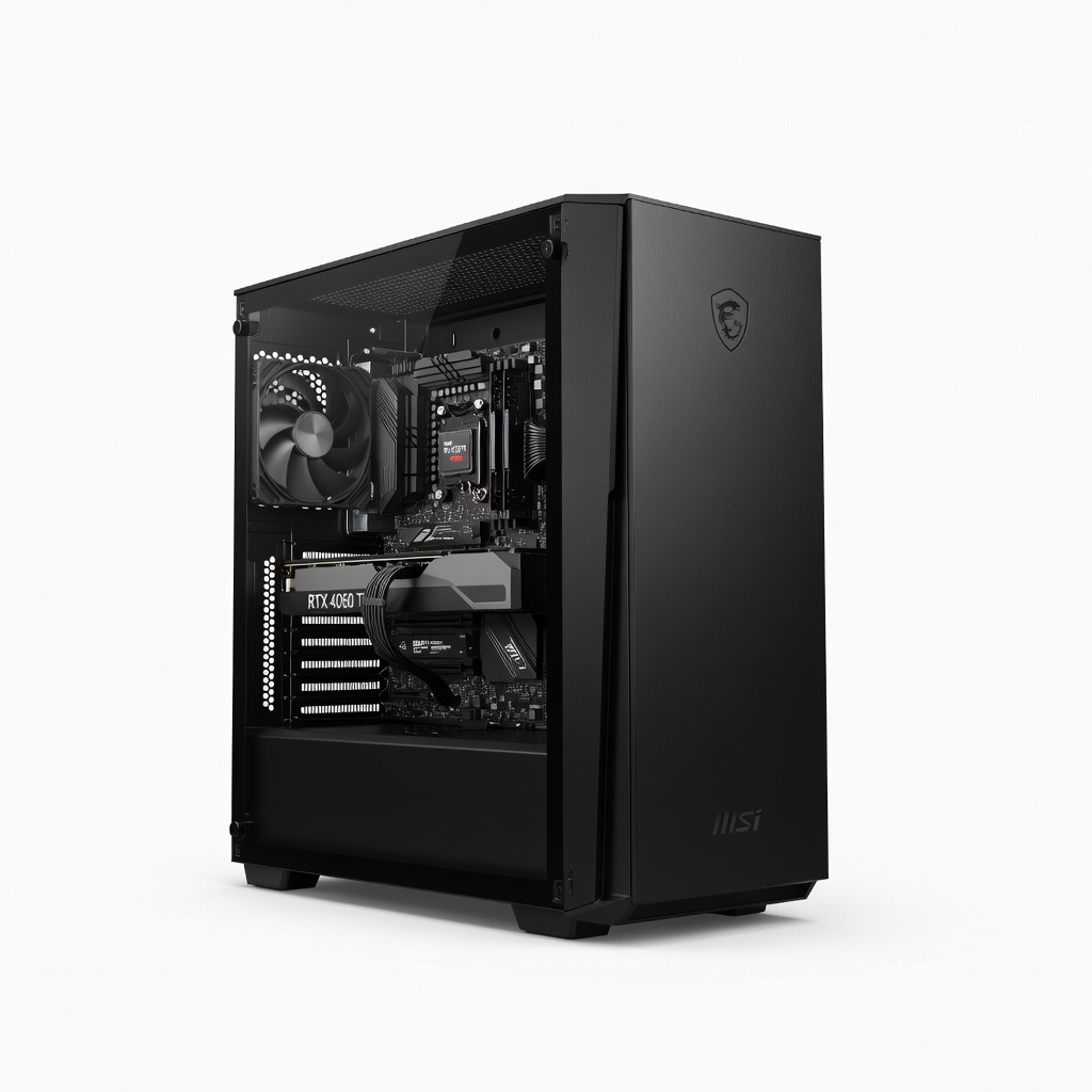 MSI Codex R2 Gaming Desktop - AMD Ryzen 5 7600, NVIDIA RTX 4060 Ti, 16GB DDR5 RAM, 1TB NVMe SSD