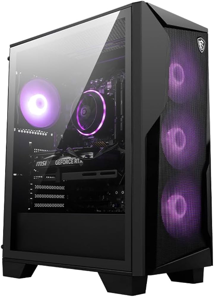 MSI Codex R2 Gaming Desktop (Intel Core i5-14400F, RTX 4060 8GB, 16GB DDR5 RAM, 1TB NVMe SSD)